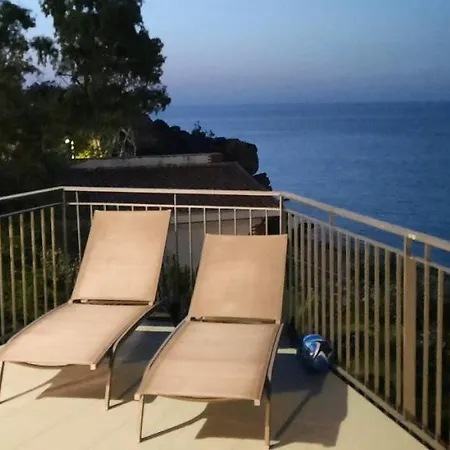 Villa La Terrazza Sul Mare Cefalù Exterior foto