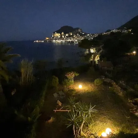 Villa La Terrazza Sul Mare Cefalù Exterior foto